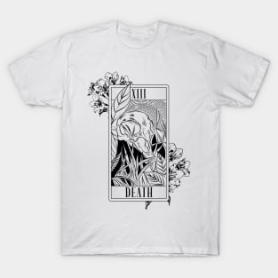 Death Death Tarot Card Clairvoyance T-Shirt